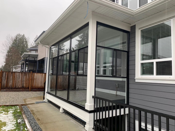 Sunroom Installation Experts In Greater, Vinyl Patio Enclosures Vancouver