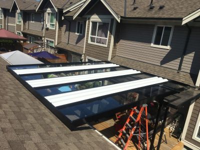 Aluminum Cover With Skylights (8)